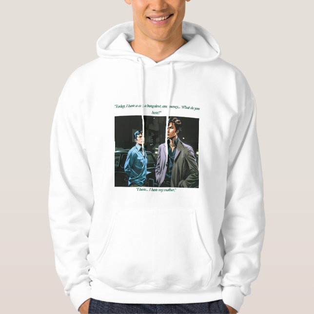 Sweat - shirt à capuche de style Bollywood (Devant)