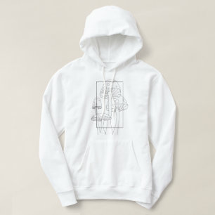 Sweat - shirt à capuche de Sweatshirt à cadre de