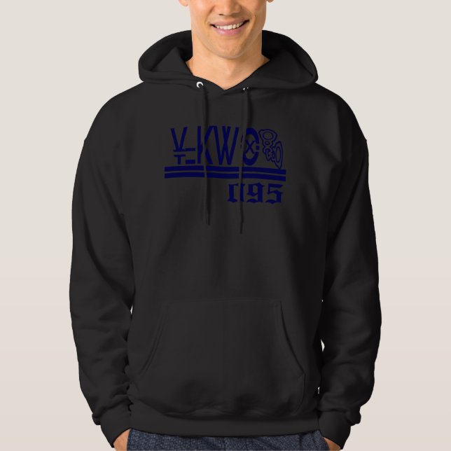 Sweat - shirt à capuche de T-shirts bleus (Devant)