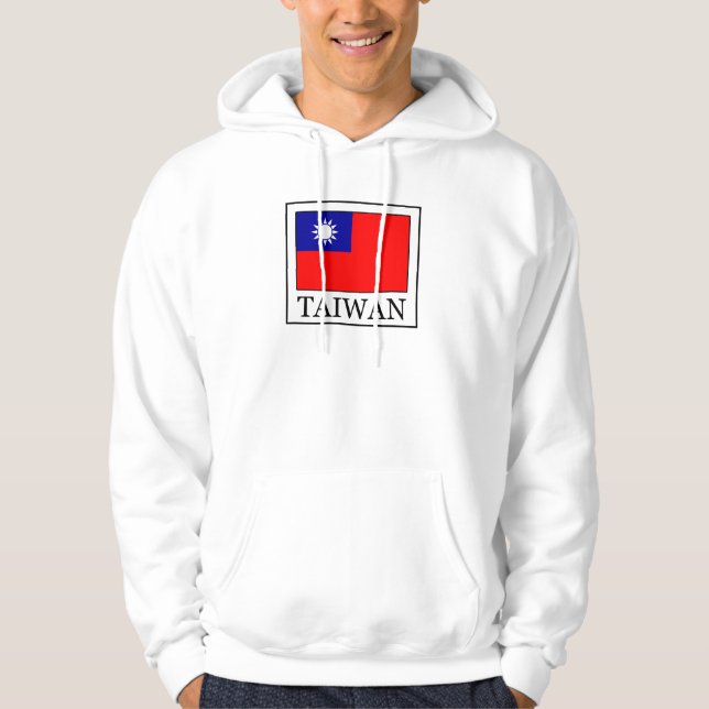 Sweat - shirt à capuche de Taïwan (Devant)