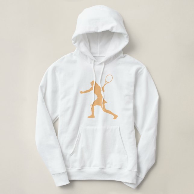Sweat - shirt à capuche de tennis à manches longue (Design devant)