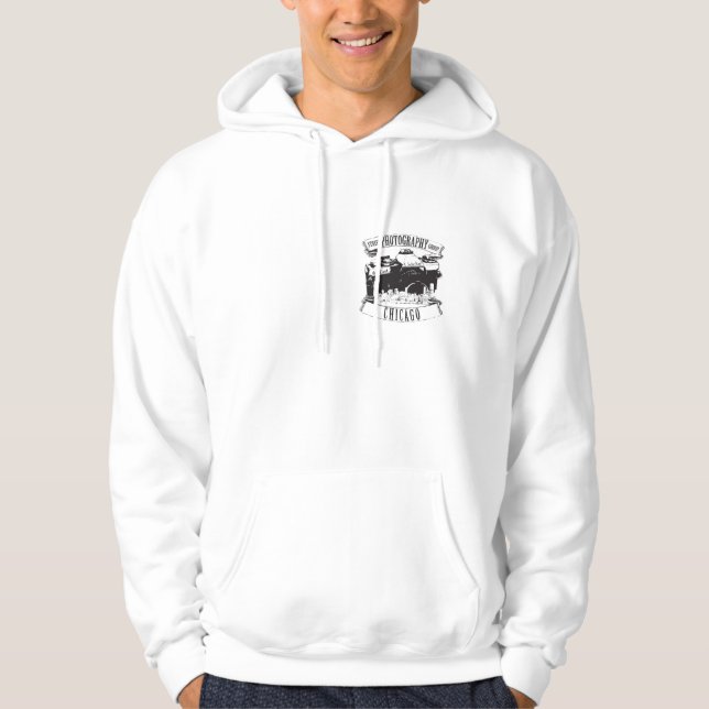 Sweat - shirt à capuche de tireur de rue (Devant)
