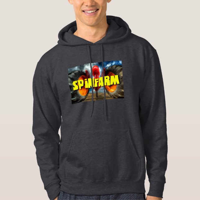 Sweat - shirt à capuche de tracteur de SF (Devant)