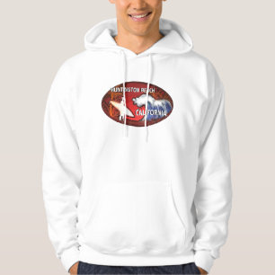 Sweat - shirt à capuche de type de vague de surfe