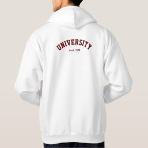 Sweat - shirt à capuche de Varsity personnalisé