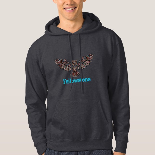 Sweat - shirt à capuche de Yellowstone (Devant)