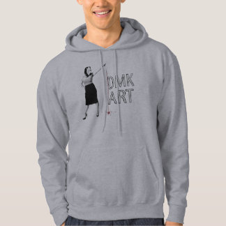 SWEAT - SHIRT À CAPUCHE DE ZÈBRE D'ART DE DMK