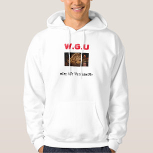 SWEAT - SHIRT À CAPUCHE DÉCRIT DE W.G.U