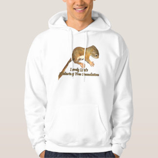 Sweat - shirt à capuche d'écureuil du bébé de beau
