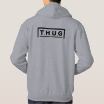 Sweat - shirt à capuche défini T.H.U.G