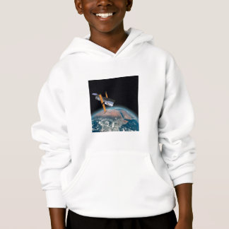Sweat - shirt à capuche d'enfant d'astronomie