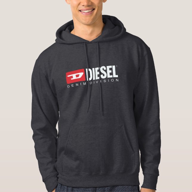 Sweat - shirt à capuche Denim Diesel (Devant)