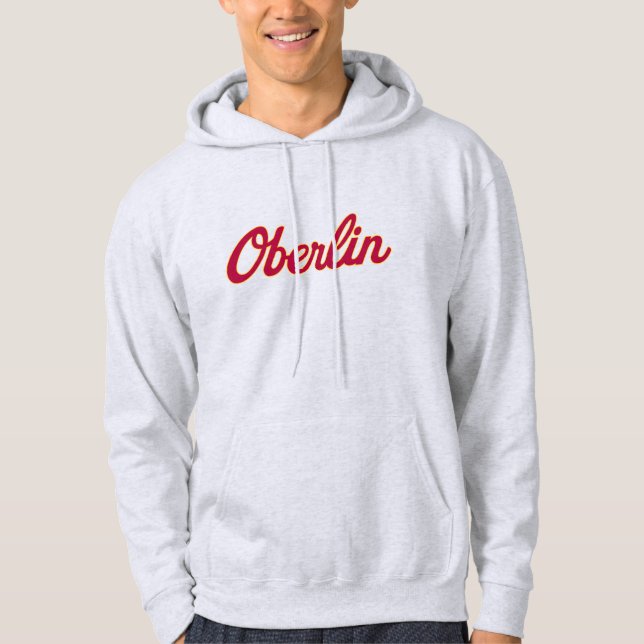 Sweat - shirt à capuche des cendres de script Ober (Devant)