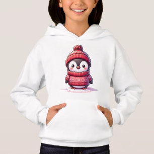 Sweat - shirt à capuche des enfants Penguin de Noë