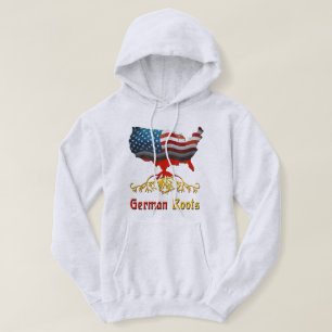 Sweat - shirt à capuche des racines allemandes amé