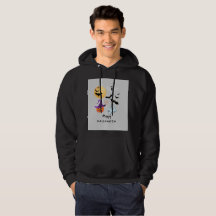 Sweat - shirt à capuche d'Halloween masculin à la 