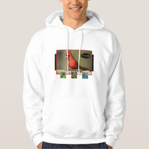 Sweat - shirt à capuche d'observation des oiseaux