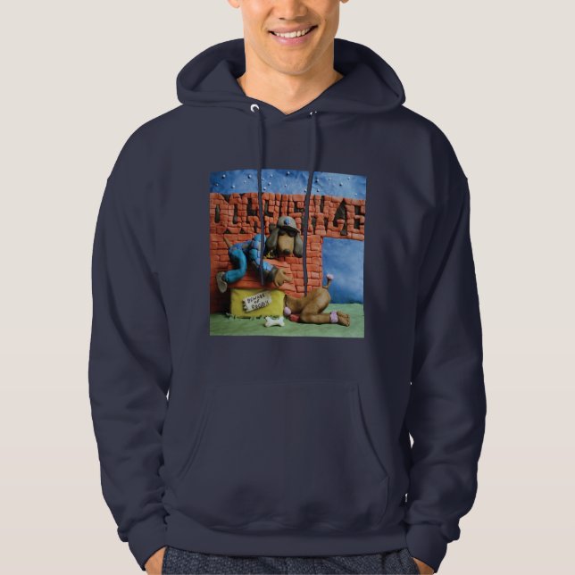 Sweat - shirt à capuche Doggystyle (Devant)