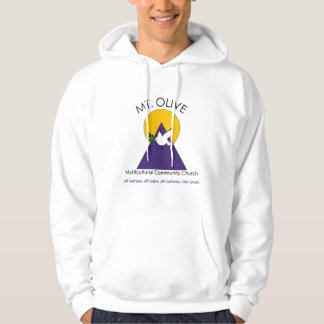 Sweat - shirt à capuche d'olivier