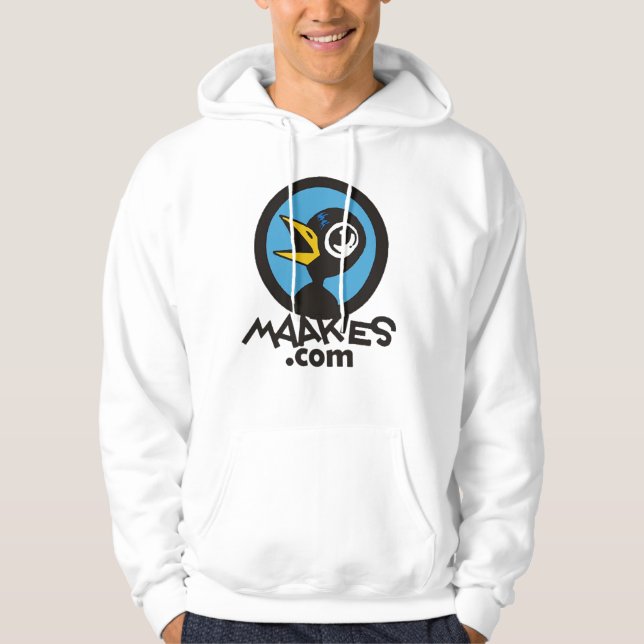 Sweat - shirt à capuche Drinky Crow (Devant)