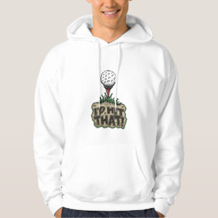 Sweat - shirt à capuche drôle de pull : Je