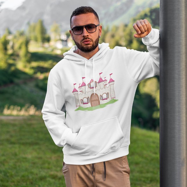 Sweat - shirt à capuche du château rose (Créateur téléchargé)