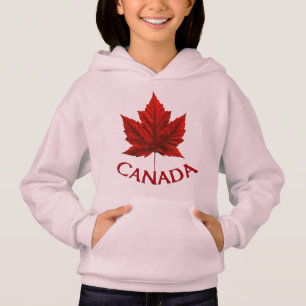 Sweat - shirt à capuche du drapeau canadien de l'e