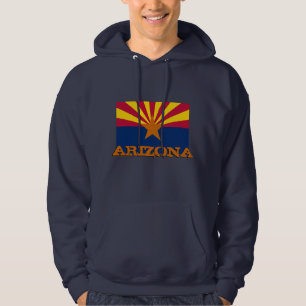 Sweat - shirt à capuche du drapeau de l'Arizona, P