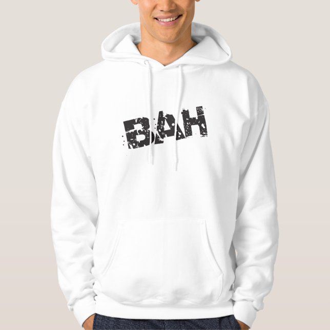 Sweat - shirt à capuche du grippe-sou U BAH (Devant)