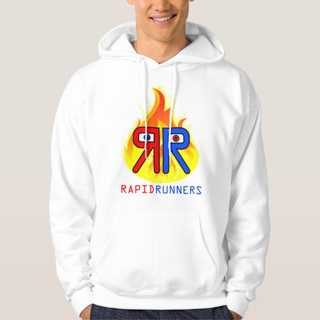 SWEAT - SHIRT À CAPUCHE DU LOGO 2 DE RR MERCH ! ! (Devant)