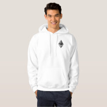 Sweat - shirt à capuche du logo | d'Ethereum ETH