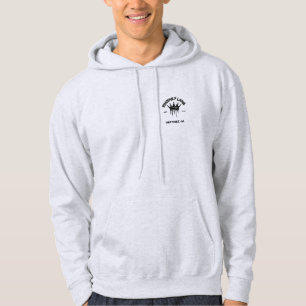 Sweat - shirt à capuche du logo du graffiti de Whi