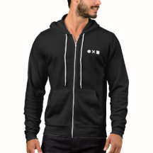 Sweat - shirt à capuche du logo du projet Noun pou