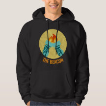 Sweat - shirt à capuche du logo masculin