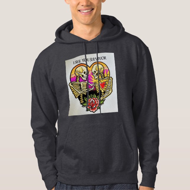 Sweat - shirt à capuche du logo OG (Devant)