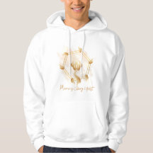 Sweat - shirt à capuche du logo ondulé de la gloir