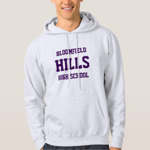 Sweat - shirt à capuche du lycée de Bloomfield Hil