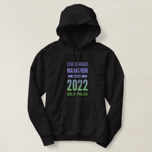 Sweat - shirt à capuche du marathon de Chicago