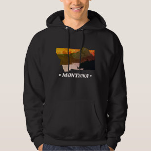 Sweat - shirt à capuche du Montana