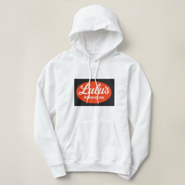 Sweat - shirt à capuche du restoroute de Lulu des (Design devant)