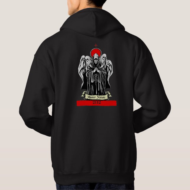 Sweat - shirt à capuche du Tarot de Master Nature (Dos)