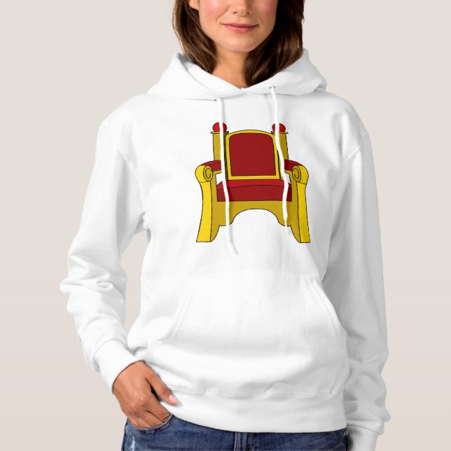 Sweat - shirt à capuche du trône (Devant)