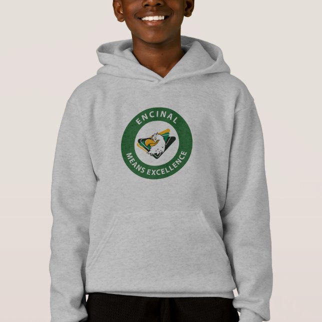 Sweat - shirt à capuche élémentaire d'Encincal (Devant)
