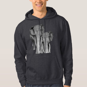Sweat - shirt à capuche éléphant