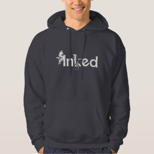 Sweat - shirt à capuche encré de tatouage