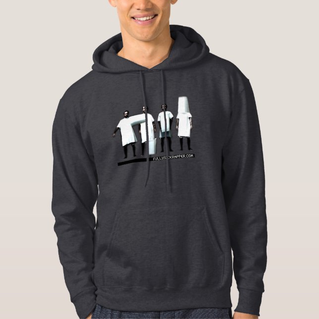 Sweat - shirt à capuche entièrement malade d'ordre (Devant)