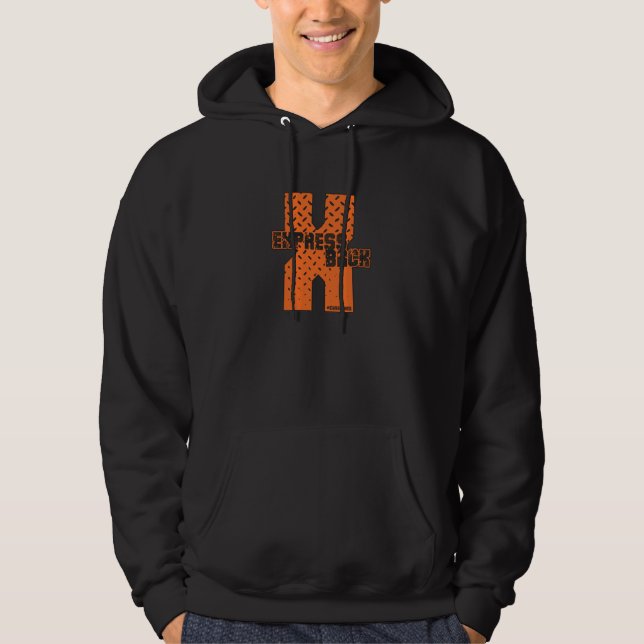 Sweat - shirt à capuche Express (Devant)