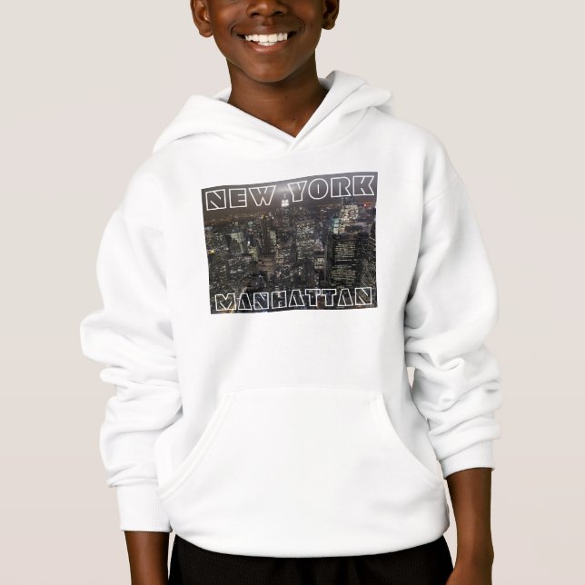 Sweat - shirt à capuche fait sur commande de (Devant)