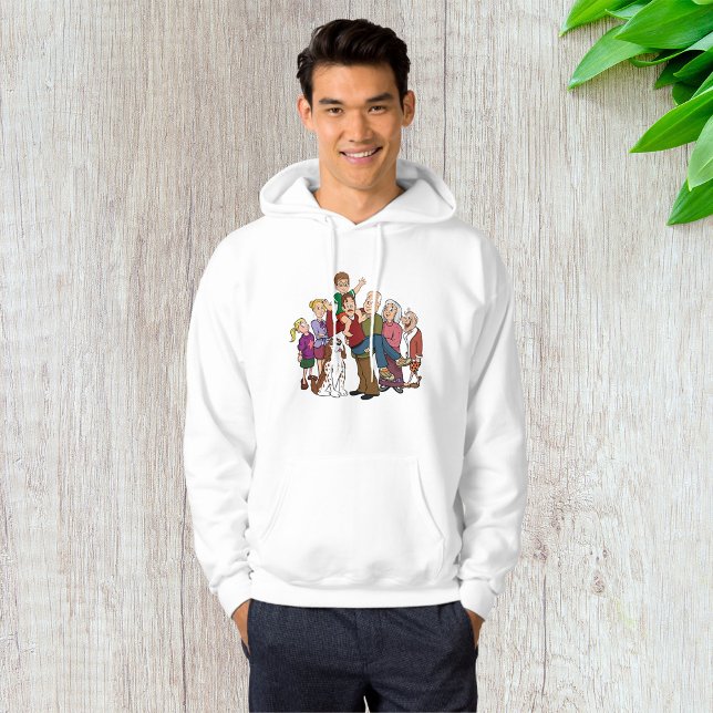 Sweat - shirt à capuche Family Portrait Mens (Créateur téléchargé)