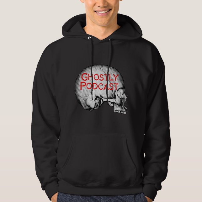 Sweat - shirt à capuche fantomatique de logo (Devant)